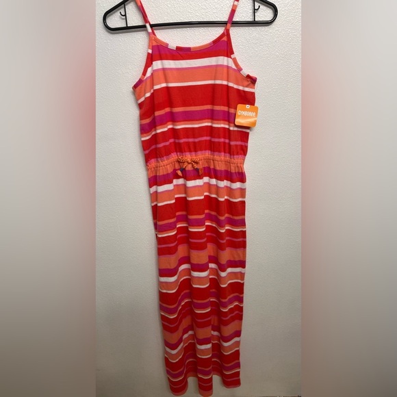 Gymboree Girls Striped Maxi Dress NWT - Picture 1 of 7